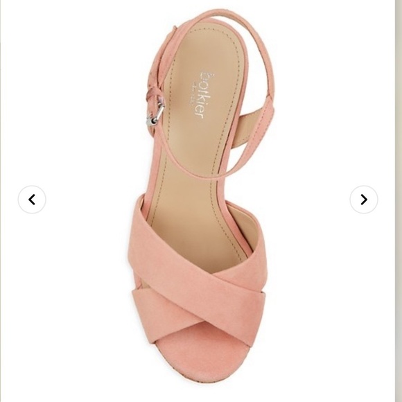 Botkier NY Plateau Suede Slingback Sandals - Picture 6 of 12